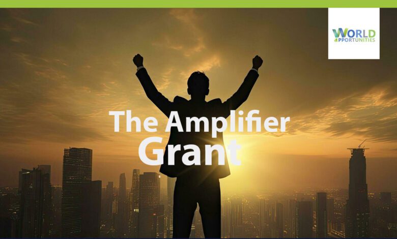 The Amplifier Grant - World Opportunities